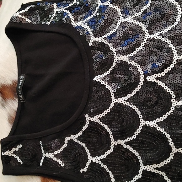 3/$30 Esti Couture Tank Top Sz M - Picture 2 of 3